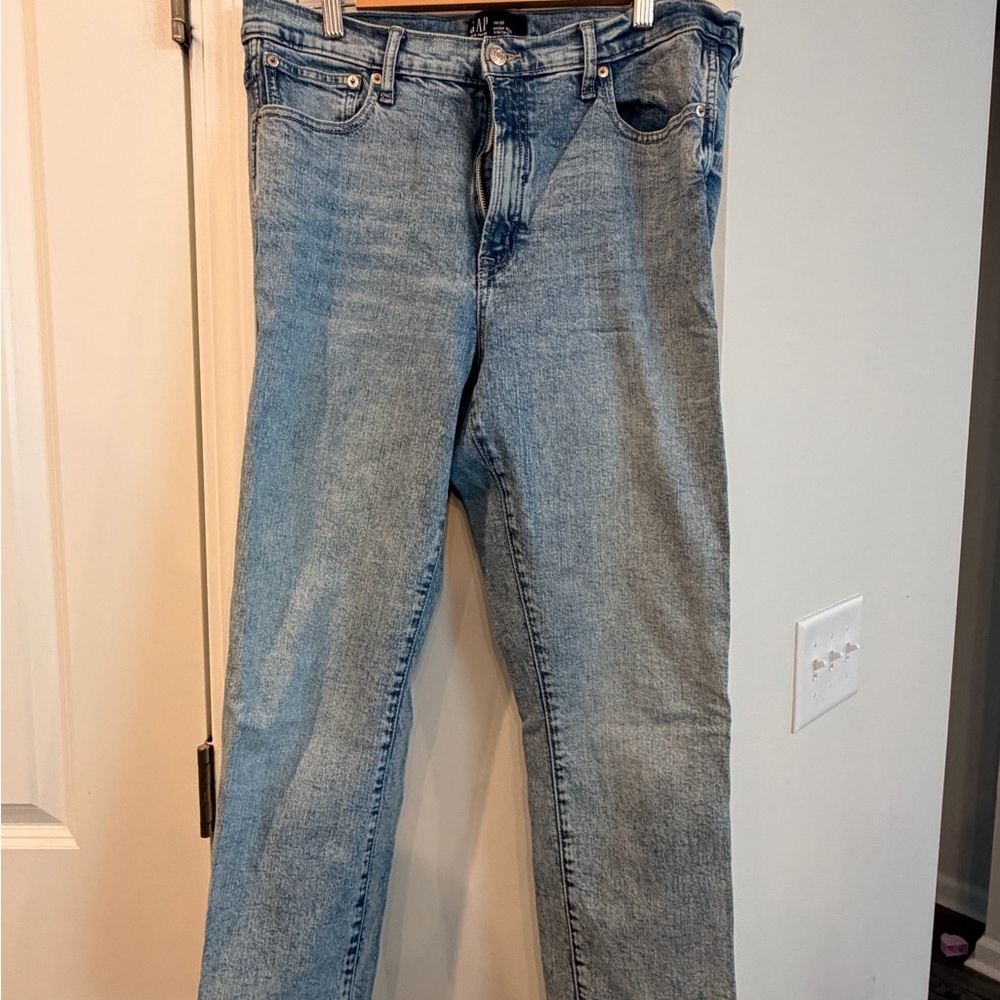 GAP Light Wash High Rise Vintage Slim Jeans